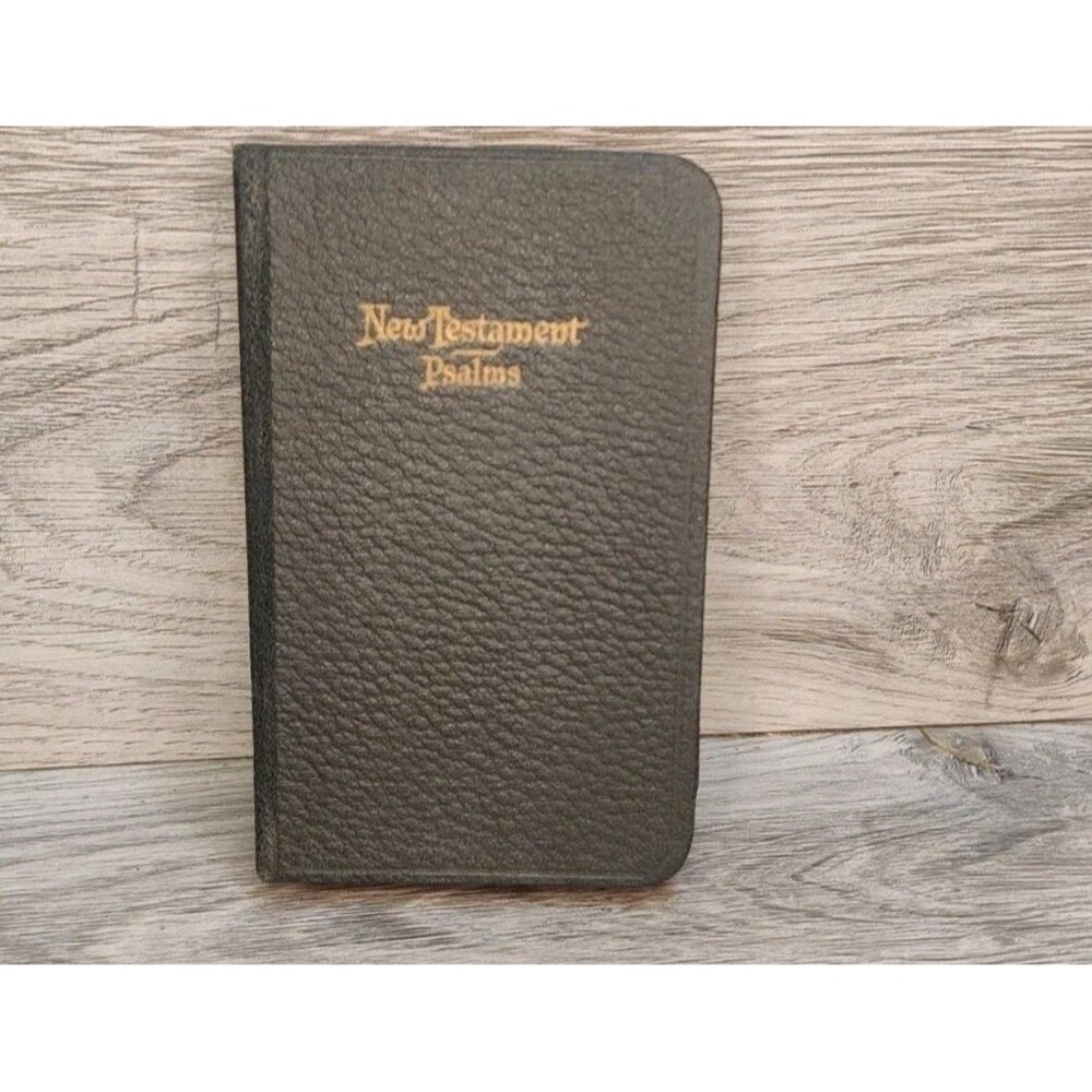 Vintage Pocket New Testament and Psalms World Publishing Co KJV Leatherette